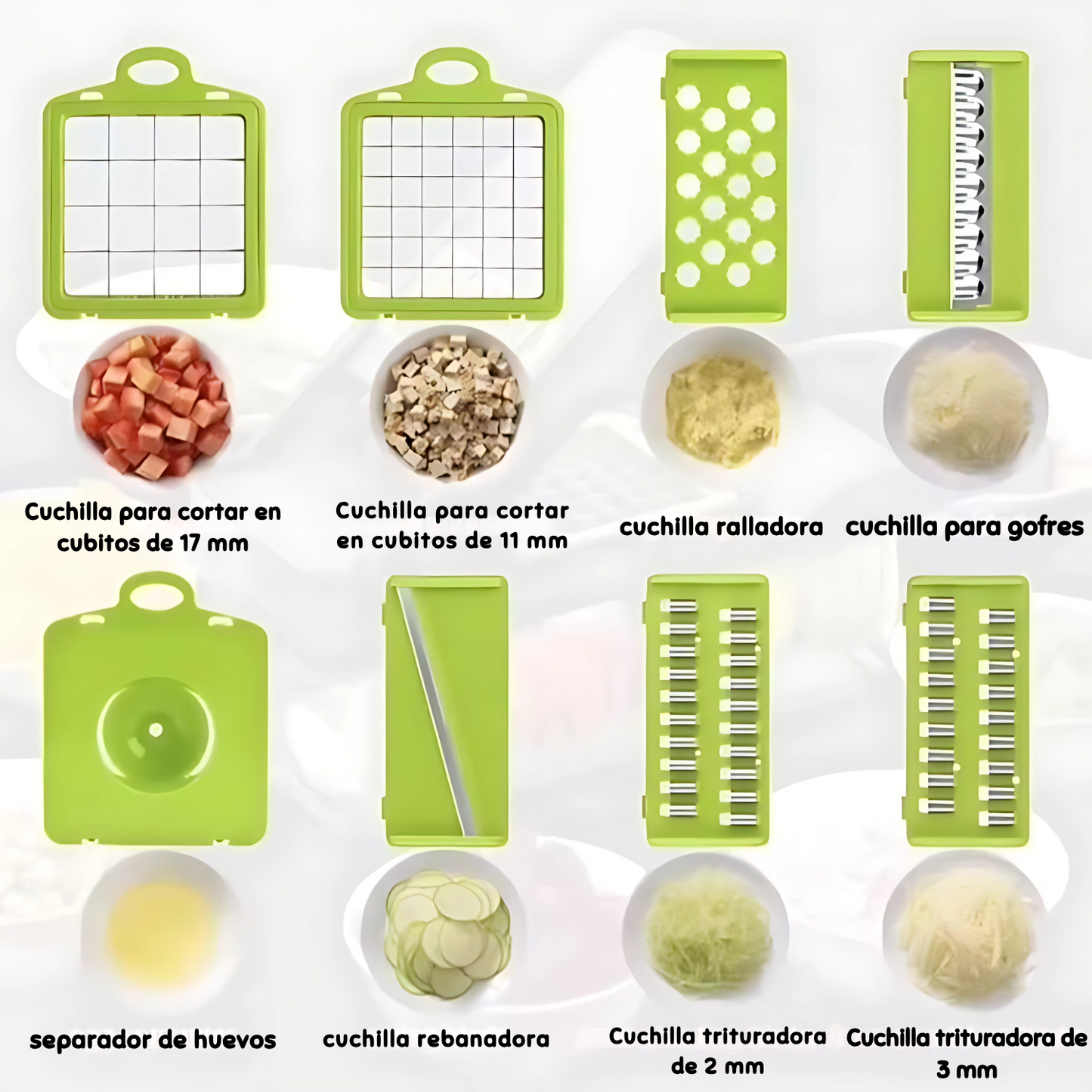 🔥 VeggiTek® 16 Pro – El cortador de verduras más completo del mercado 🥕🍅🔪