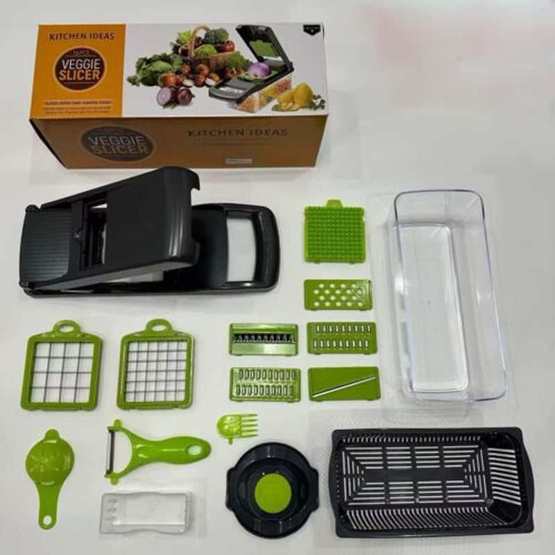 Vegetable Chopper, Professional Onion Chopper, 14 in 1 Multifunctiona
